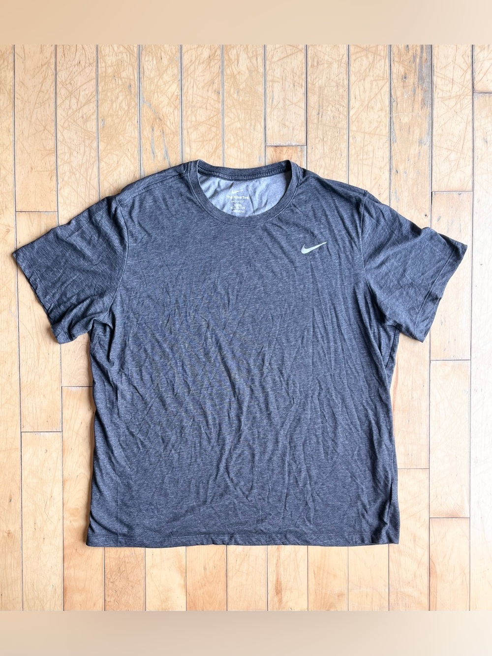 Nike Dri-Fit Dark Grey Performance Training T-Shirt Size XXL